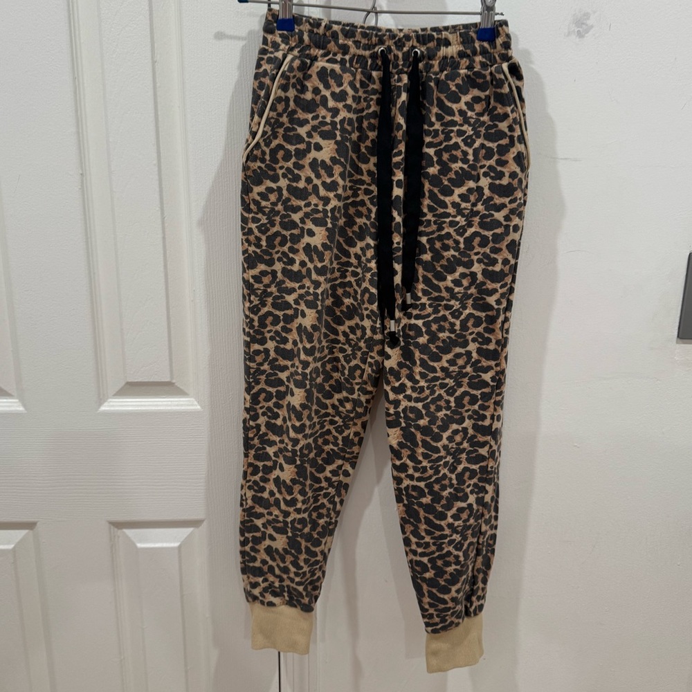 Karen by Simonsen Animal Print Sweatpants
